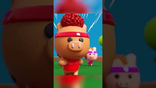 Cerdito ChaCha BoomBoom Chicky LaLa  D Billions en Español shorts db [upl. by Notelrahc]