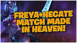 FREYAHECATE MATCH MADE IN HEAVEN S11 SMITE [upl. by Eeldarb]