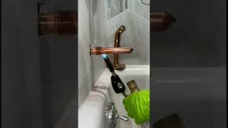 Kohler Tub Spout Install plumbing plumber soldering tub shower howto diy shorts [upl. by Denver]