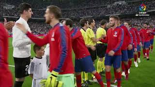 Entrada al campo de Real Madrid vs Atlético de Madrid [upl. by Leahcam]