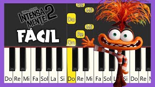 INTENSAMENTE 2  Bundle of Joy  Tutorial piano fácil  Easy Piano [upl. by Waite]