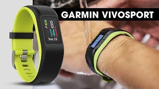 Trên tay Garmin Vivosport l Nhỏ gọn  Siêu tiện dụng cho anh em Gymer [upl. by Thorpe]