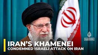 Iran’s Khamenei says ‘wrong’ to downplay Israel’s attack [upl. by Aynotel]