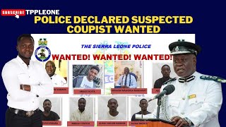 THE SIERRA LEONE POLICE MANHUNT FOR ALLEGED COUPIST [upl. by Ayanet118]