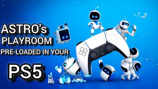 Astros Playroom FULL GAME 100 All Trophies PS5 [upl. by Osugi]