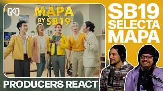 PRODUCERS REACT  SB19 x Selecta MAPA MV Selecta Reaction [upl. by Zaraf]