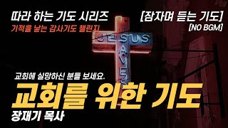 따라하는 기도시리즈 감사13 교회를 위한 기도 교회를 주셔서 감사합니다 잠자며 듣는 기도 NO BGM  장재기 목사  여러분의 감사기도를 댓글란에 남겨주세요 [upl. by Kimberlee912]