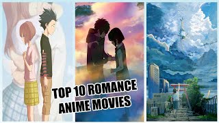 Top 10 romance anime movies in hindi [upl. by Gregor]