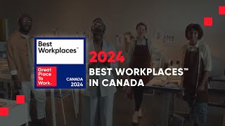 Best Workplaces™ in Canada 2024 [upl. by Kcirdnek55]