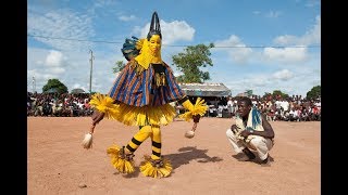 Danses du folklore gouro glozran 2 Côte dIvoire [upl. by Aisile207]