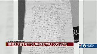 FBI releases letter Gabby Petito wrote to Brian Laundrie [upl. by Aihsyt]