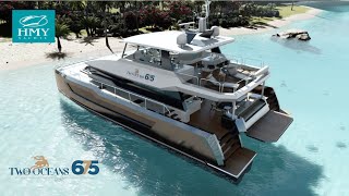 Power Catamaran Two Oceans 675  Offered Exclusively by HMY Yacht Sales [upl. by Kaehpos962]