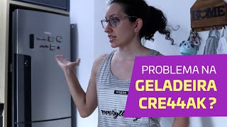 SOLUÇÃO PROBLEMA Geladeira Consul c gelo no freezer CRE44AK [upl. by Yelah]