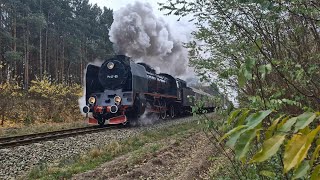 Pt4765 z pociągiem KW77209 Drzymałowo 16112024 [upl. by Morlee]