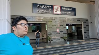 Bangalore Metro 🚇 Vlog Whitefield to Majestic Kempagowda Railway station 🚉⛽ [upl. by Handler83]