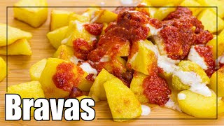 ✅ Cómo hacer PATATAS BRAVAS 🔥🔥🔥 PAPAS BRAVAS a mi estilo 😎😍 [upl. by Ymiaj507]