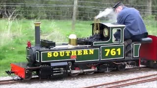 Eastleigh Lakeside Steam Railway  6th April 2024 Part 2 [upl. by Eittam]