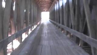 Schoharie Creek Blenheim Covered Bridge [upl. by Neelhtakyram]