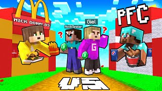 MickDonalds VS Pro Zijn Restaurant Minecraft Survival [upl. by Ransell]