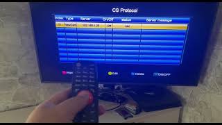 Receiver GTMEDIA V7TT with TVCAS4 newcamd [upl. by Eimmas]