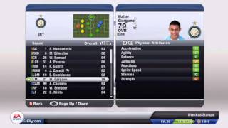 FIFA 13 Custom Formation amp Tactics 352 w Inter Milan [upl. by Sven]