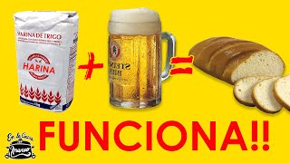 Como hacer LEVADURA casera con una botella de CERVEZA funciona [upl. by Valorie459]