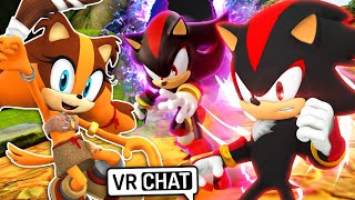 Shadow Meets Sticks VR Chat Ft Boom Shadow [upl. by Attenyl]