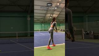 Bojana Jovanovics serve in 2021 🆚️ in 2024 Rate her serve and what are the differences [upl. by Standush361]