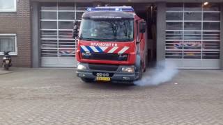 Brandweer Bilthoven opkomst en uitruk naar oms in Bilthoven [upl. by Poyssick766]