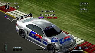 Gran Turismo 4 Spec II  Mercedes CLK Touring Car 00  Infineon Raceway  Stock Car Course [upl. by Atselec]