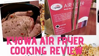 KYOWA AIR FRYER COOKING REVIEW  OKAY BA [upl. by Pappas924]