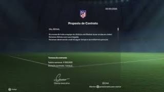 como renovar o contrato no modo carreira jogador  EA FC 24 [upl. by Inafit]