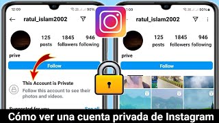 Cómo ver los seguidores de una cuenta privada de Instagram 2024  Ver cuenta privada de Instagram [upl. by Caldera]