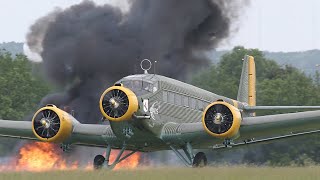 Big WW2 AIRCRAFT ENGINES Cold Startup and Sound [upl. by Anela]