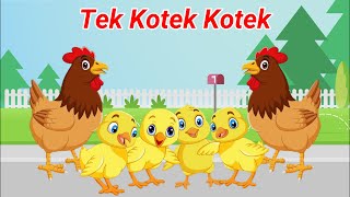 Lagu Anak Ayam Tek Kotek Kotek  Lagu Anak Indonesia Populer [upl. by Notsyrb]