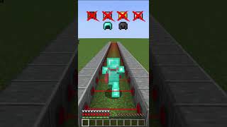 Armor VS Laser in Minecraft🤯shorts [upl. by Elletnahc697]