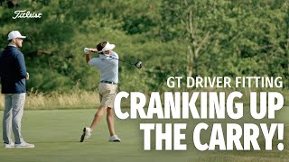 New Titleist GT Driver Fitting Experience  Crank Up The Carry [upl. by Euqinim]