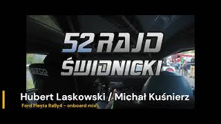 52 Rajd Świdnicki  Hubert Laskowski  Michał Kuśnierz  onboard mix  Ford Fiesta Rally4 [upl. by Alexio802]