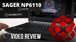 Sager NP6110 Clevo W110ER Video Review by XOTIC PC [upl. by Vesta632]