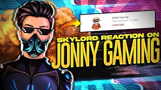 Skylord Reaction on JONNY Gaming  Gajab video JONNYGaming [upl. by Arela]