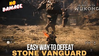 Black Myth Wukong  How to Kill Stone Vanguard Easy Way [upl. by Four]