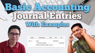 Paano mag Journal Entry with examples [upl. by Enoch]