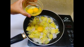 3 eggs make this super easy snack  Easy breakfast lunch or dinner snack recipe [upl. by Nired]