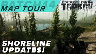 Shoreline Map Update Tour  Tarkov Patch 140  Whats changed [upl. by Vel744]