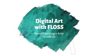 Digital Art With FOSS  EP02  Krita  workspace amp dockers for beginners in digital painting [upl. by Carlie]