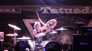 Vince Neils crazy drummer in Brockton part 2 [upl. by Acinorahs690]