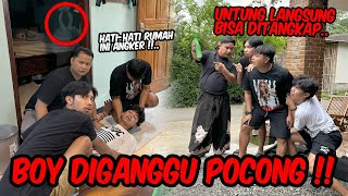 Rumah ini semakin angker  BOY DIGANGGU P0C0NG SAMPE P1NGSAN [upl. by Homer]