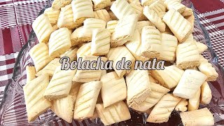 BOLACHA DE NATA SEM AMIDO DE MILHO 🌽 MUITO MACIA E DELICIOSA [upl. by Macri]