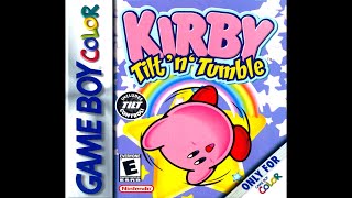 Kirby Tilt n Tumble Game Boy Color 2000 longplay  1080p 60fps [upl. by Nahgaem94]