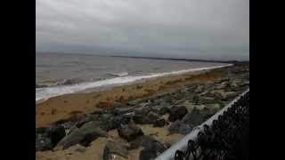 Hurricane Sandy Video 2 October 2728  Raritan Bay and Raritan River [upl. by Isolda]